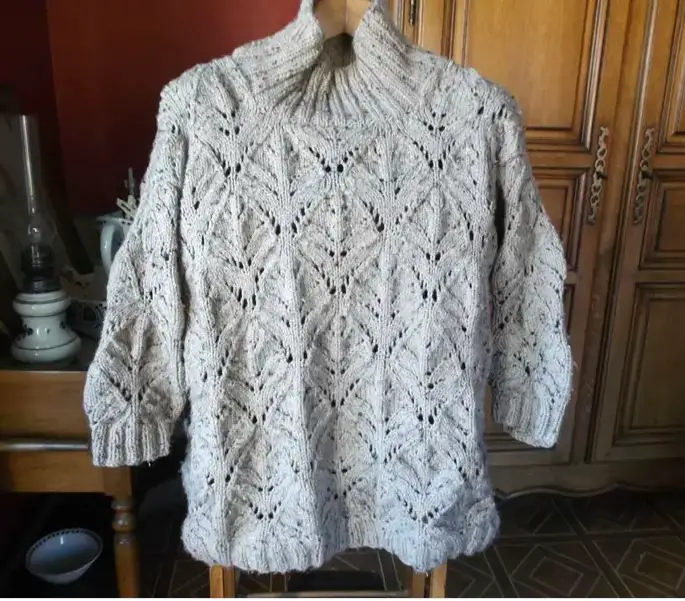 Tuto grille pull hiver 1 au tricot